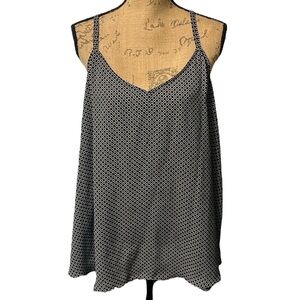 Worthington Woman black & cream plus size tank top blouse. Beautiful condition.